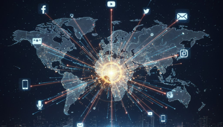 Content being published and promoted across digital platforms



